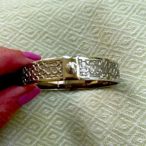 Coach Signature Bangle Bracelet